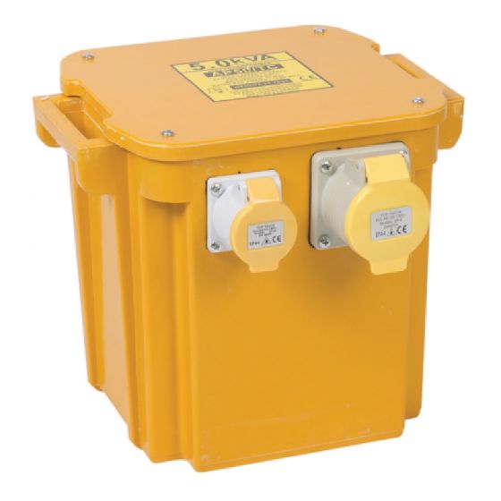 Heavy Duty GRP Enclosed Transformer 110V