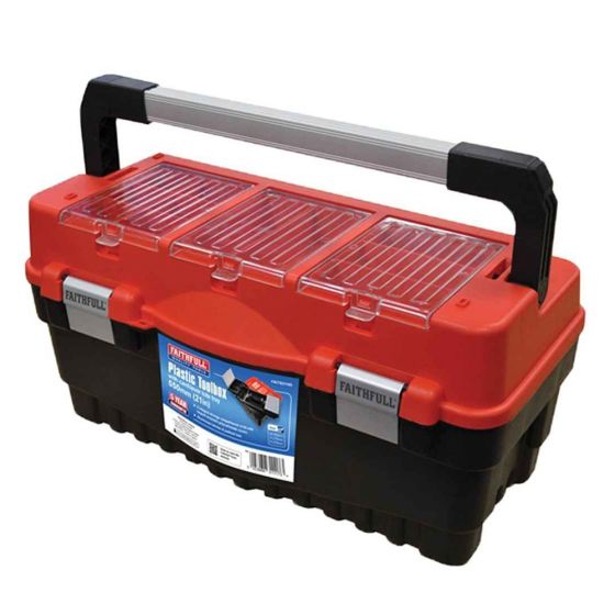 Cantilever Tote Tray & Organiser Lid Toolbox