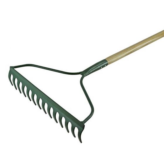 Countryman Garden Rake 14 Flat Tines