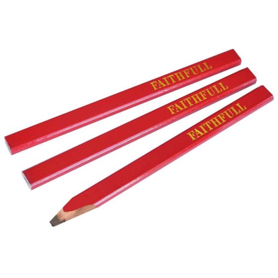 Red Carpenter's Pencils
