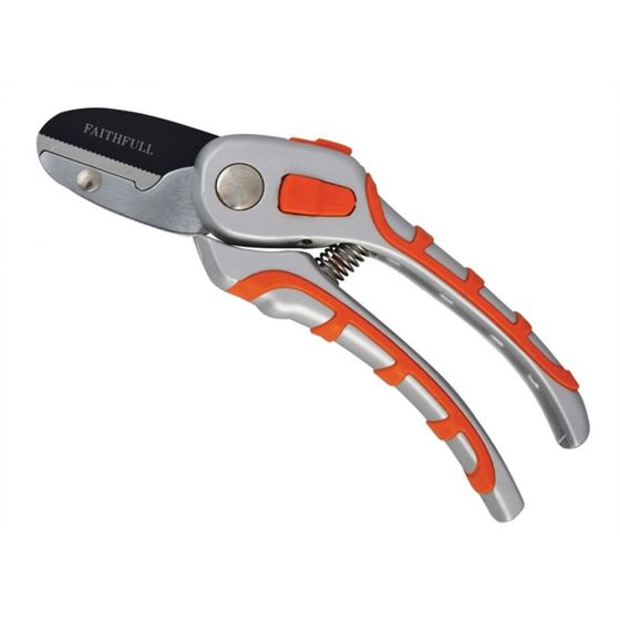 Samurai Non Slip Anvil Secateurs