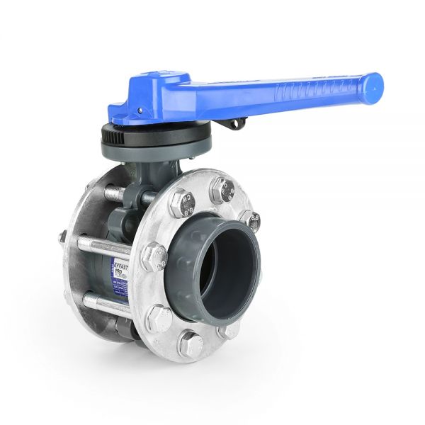 Butterfly Valve Pvcu Complete Set Metric