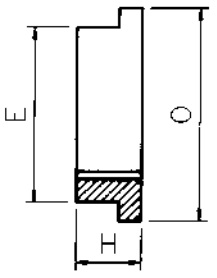 PVC Backnut Threaded Diagram