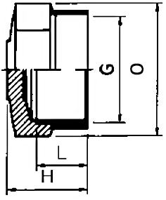 PVC Plug Threaded Diagram